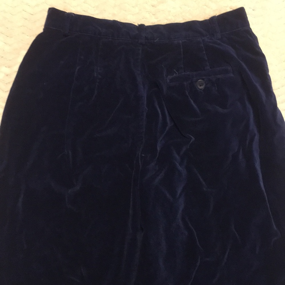 Talbots velour pants - size Petite 10 - Picture 8 of 8